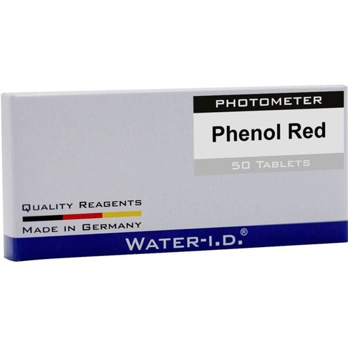 50 tablettes de phénol rouge pour piscine PoolLAB WaterI.D.