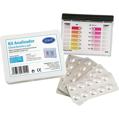 Comprimés De Test DPD1 Pour Chlore Libre - 120 Pastilles - Analyse Eau Piscine, Aquarium, Eau Potable