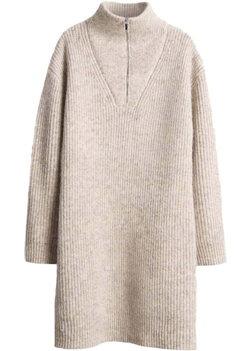 Opus jurk wonelli beige