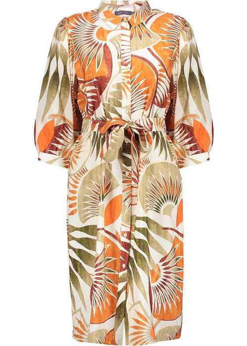 Geisha jurk oranje