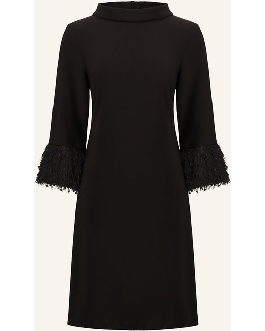 Joseph Ribkoff Joseph Ribkoff Kleid Mit 3/4-Arm Und Fransen schwarz