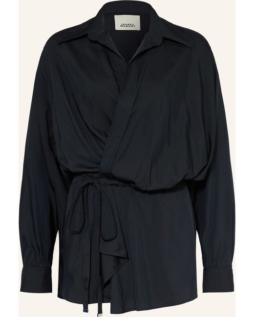 Isabel marant Isabel Marant Wickelbluse Keren schwarz