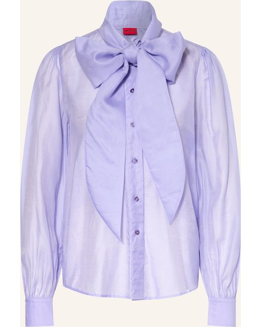 HUGO Hugo Schluppenbluse Elegant lila