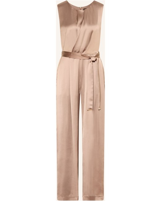 s.Oliver BLACK LABEL S.Oliver Black Label Jumpsuit Aus Satin braun
