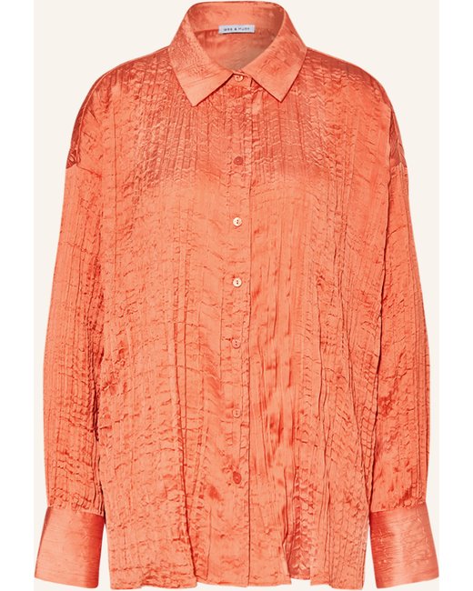 Mrs & HUGS Mrs & Hugs Hemdbluse orange