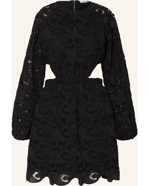 Mrs & HUGS Mrs & Hugs Spitzenkleid Mit Cut-Out schwarz