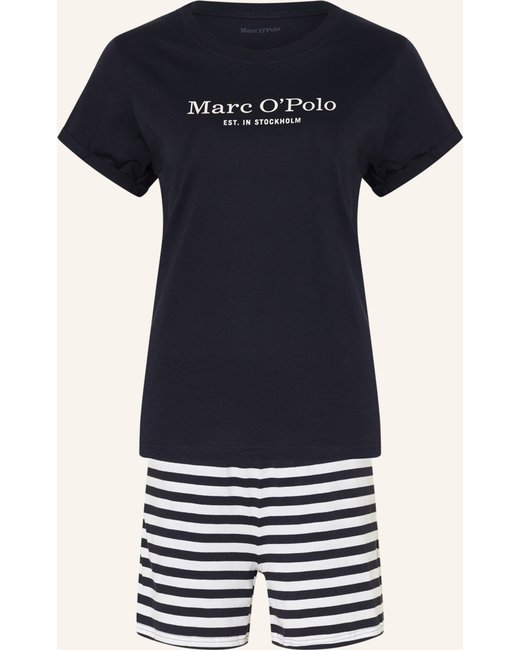 Marc O'Polo Marc O'polo Shorty-Schlafanzug weiss