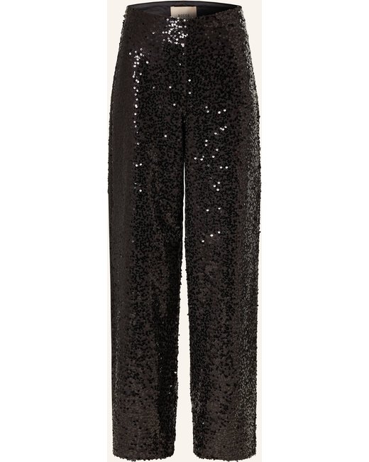 ROUGE VILA Rouge Vila Hose Mit Pailletten schwarz