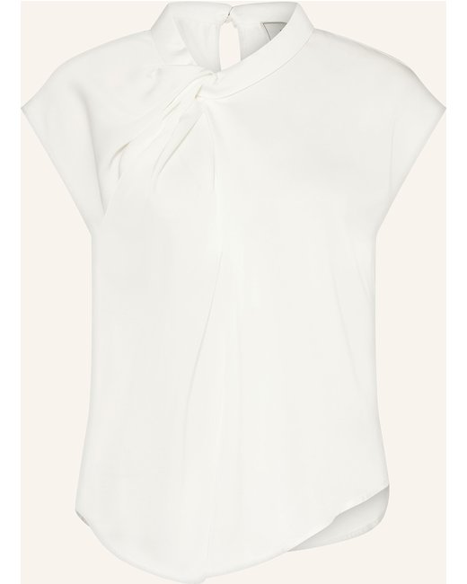 NEO NOIR Neo Noir Blusenshirt Fleur Aus Satin weiss