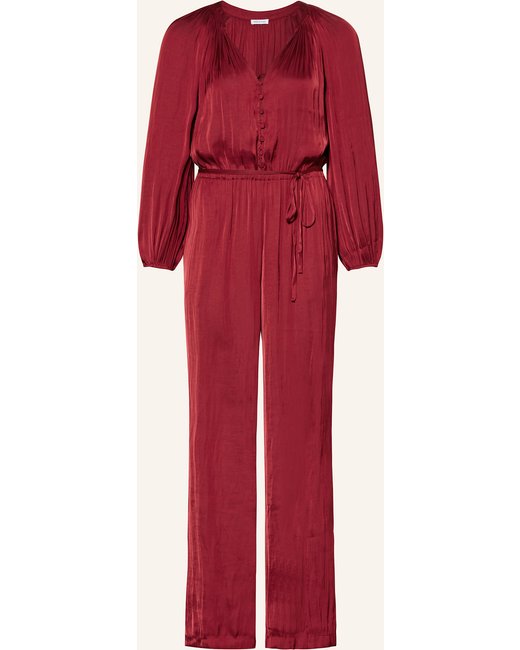 Mrs & HUGS Mrs & Hugs Satin-Jumpsuit rot