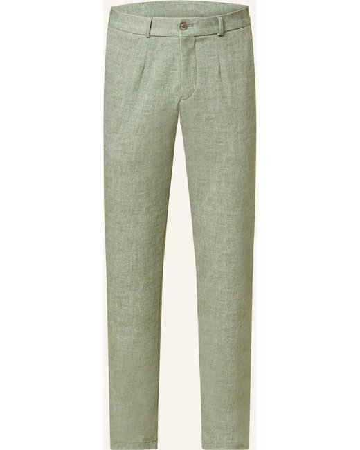 PAUL Paul Anzughose Slim Fit Aus Jersey gruen