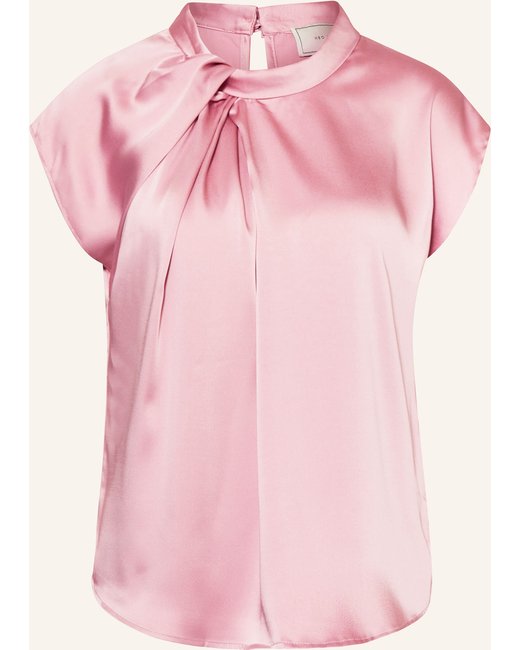 NEO NOIR Neo Noir Blusenshirt Fleur Aus Satin rosa