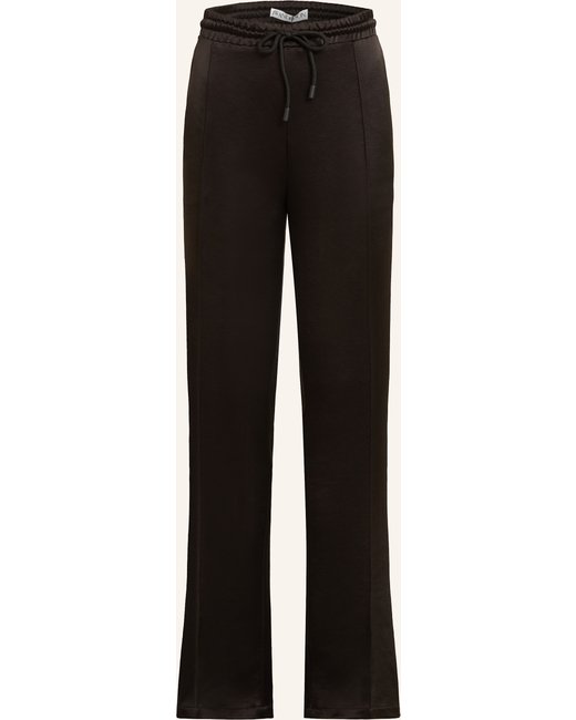 JW ANDERSON Jw Anderson Marlenehose Aus Satin schwarz