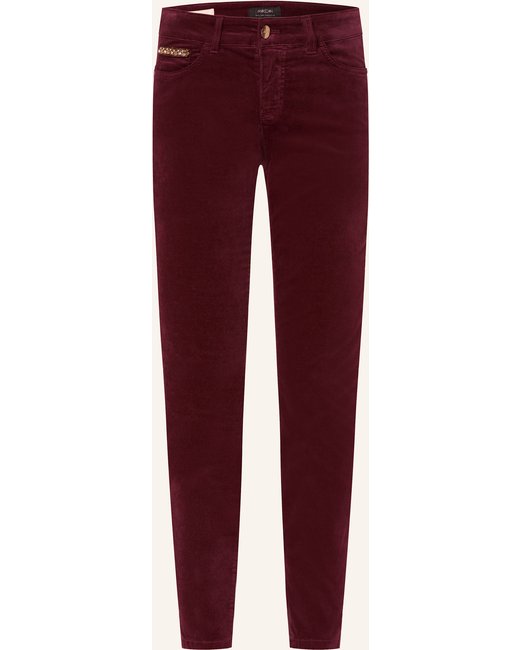 Marc Cain Marc Cain Samthose Silvi Mit Schmucksteinen rot