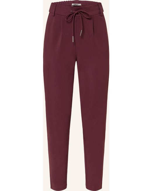 Only Only Jerseyhose Im Jogging-Stil rot
