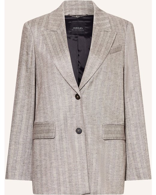 Marc Cain Marc Cain Blazer Mit Pailletten grau
