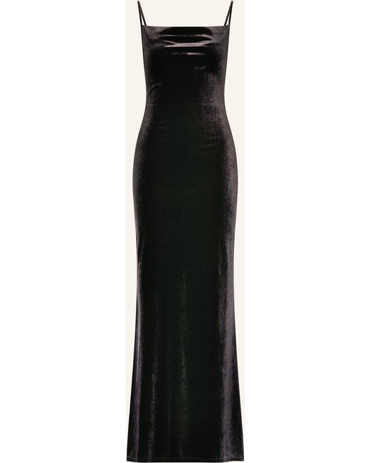 Lipsy Lipsy Abendkleid Aus Samt schwarz