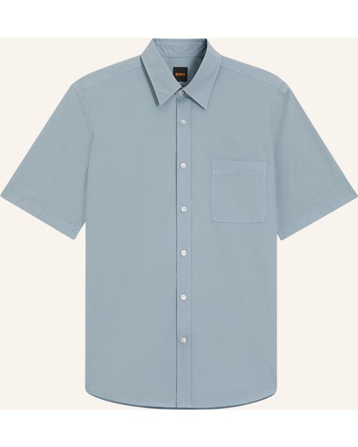 Boss Boss Casual Hemd Relegant_6-Short_M Regular Fit blau