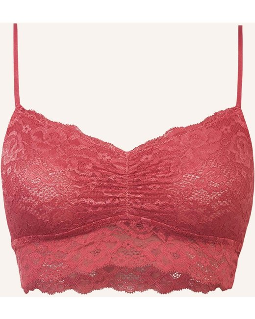 Snocks Snocks Spitzen-Bustier rosa