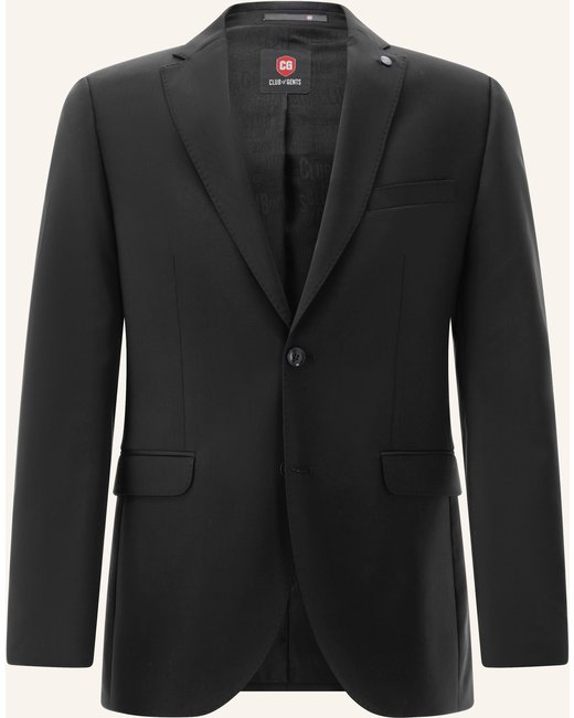CG - CLUB of GENTS Cg - Club Of Gents Sakko Cg Colvin-N Sv Slim Fit schwarz
