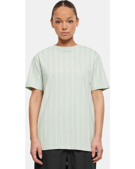 Karl Kani Karl Kani Small Signature Pinstripe Oversized T-Shirt