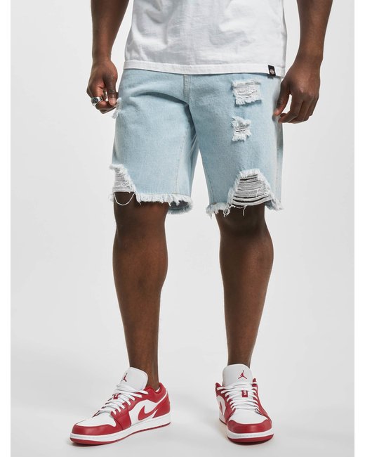 Karl Kani Karl Kani KM232-027-1 KK OG Heavy Distressed Denim Short