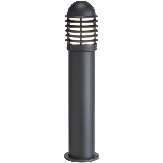 Wegeleuchte 1041 Aluguss mit Lamellen, Höhe 75 cm