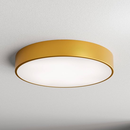 Deckenlampe Cleo 500, gold, Sensor, IP20, Ø 50 cm, Metall