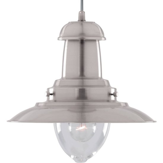 Hängeleuchte Fisherman Ø 32cm in Silber