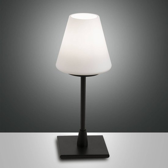 LED-Tischleuchte Lucy mit Touchdimmer, schwarz