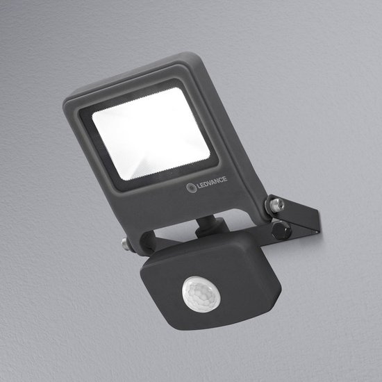 LEDVANCE Endura Flood LED-Außenspot Sensor grau