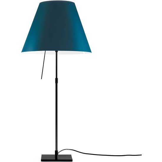 Luceplan Costanza Tischlampe D13 schwarz/blau