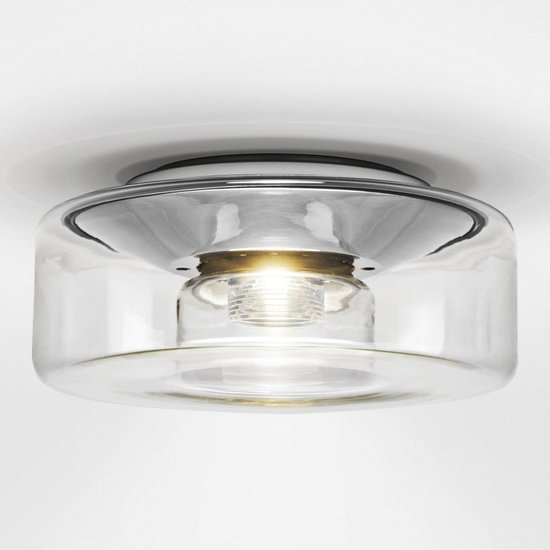 serien.lighting Deckenlampe Curling S 2.700K Acryl klar