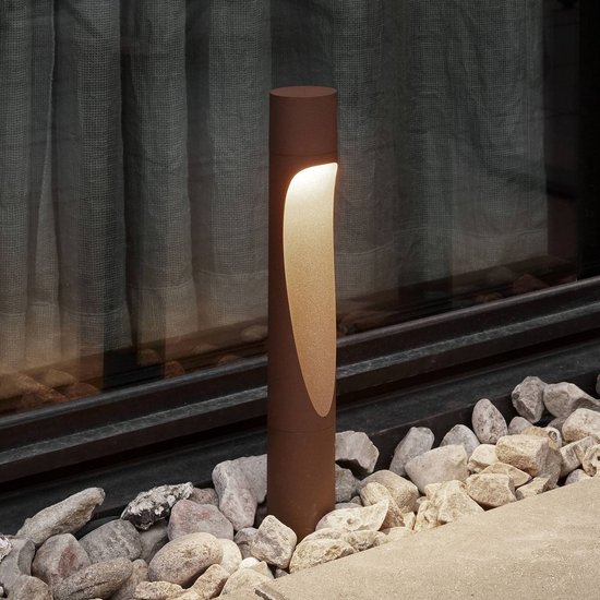 Louis Poulsen Sockellampe Flindt 930 corten 35cm Fuß Adapter
