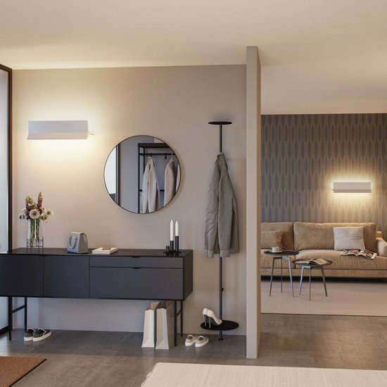 Paulmann Stine LED-Wandlampe, ZigBee, CCT, weiß