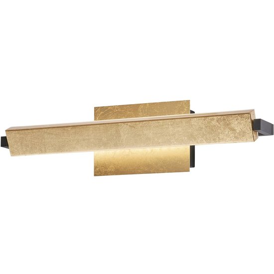 LED-Wandleuchte Pare, goldfarben, Breite 40 cm, Metall, CCT