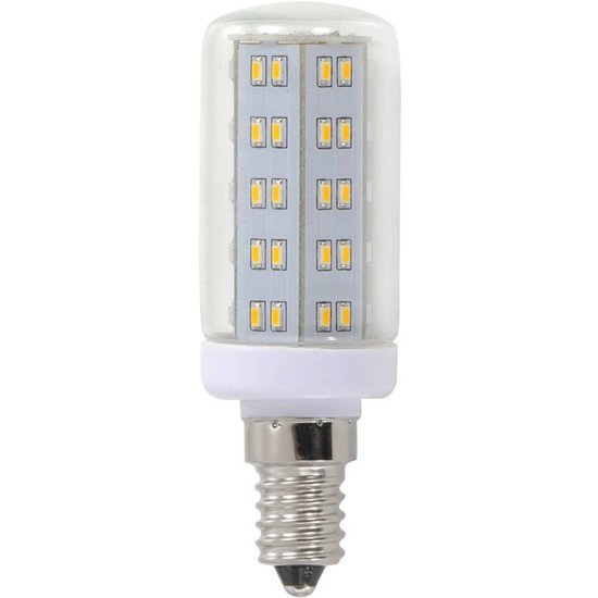 E14 4W LED-Lampe in Röhrenform klar mit 69 LEDs