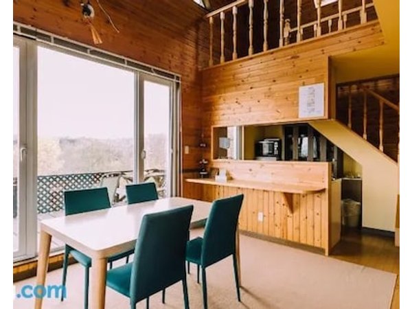Lake Toya Great View Log Cabin