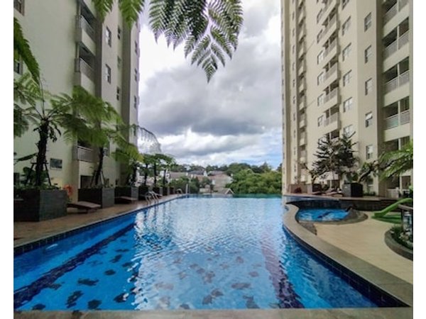 1br With Pool View At Parahyangan Residence Apartment