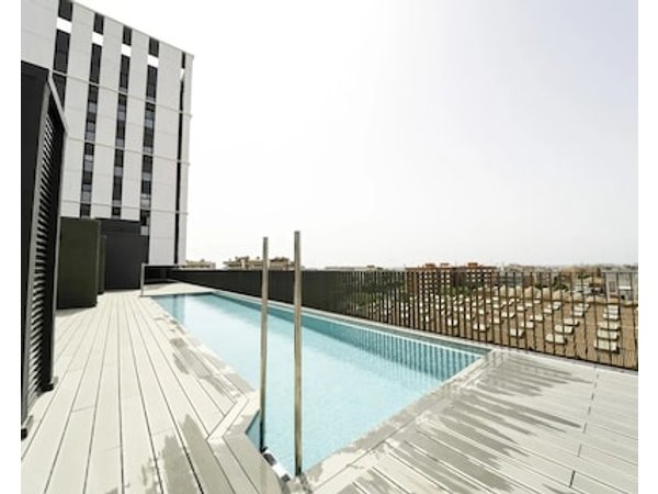 Sunsets And The Pool In Barcelona