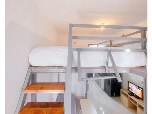 Fully Furnished Studio With Mezzanine Bed At Serpong Garden Apartment
