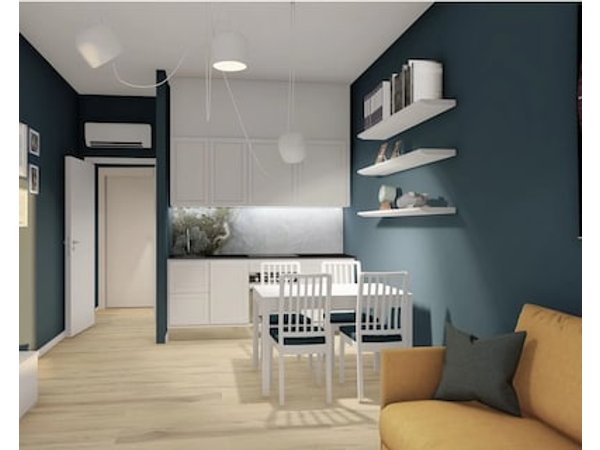 Studio for 3 guests in Turin