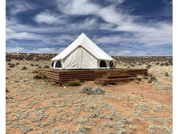 Gorgeous Bell Tent Perfect for a Glamping Getaway near Grand Canyon National Park Arizona