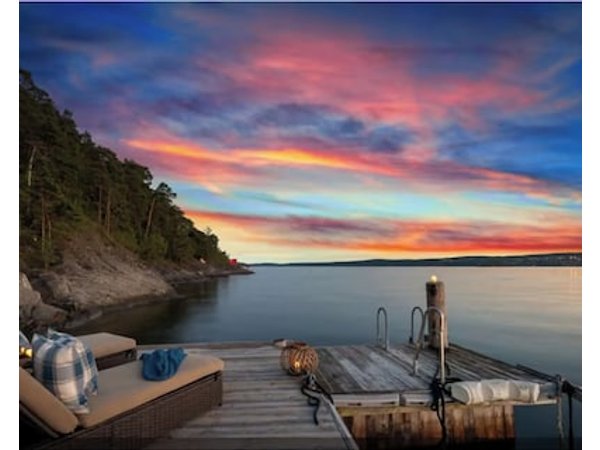 Waterfront Cabin - 15 Minutes from Downtown Oslo