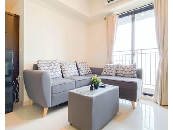 Soft Scandinavian 3Br At Meikarta Apartment