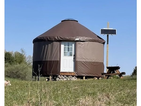 Off The Grid Yurt Camping