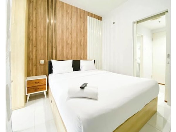 Homey 1br Without Living Room At Amartha View Apartment