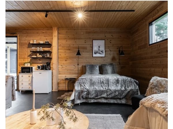 Log cabin of peace
