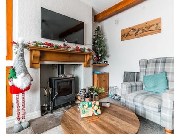 Haworth Stone Cottage with Log Burner and Valley Views