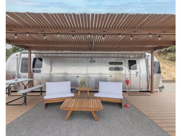 AIRSTREAM GLAMPING! Jacuzzi BBQ & Chill!